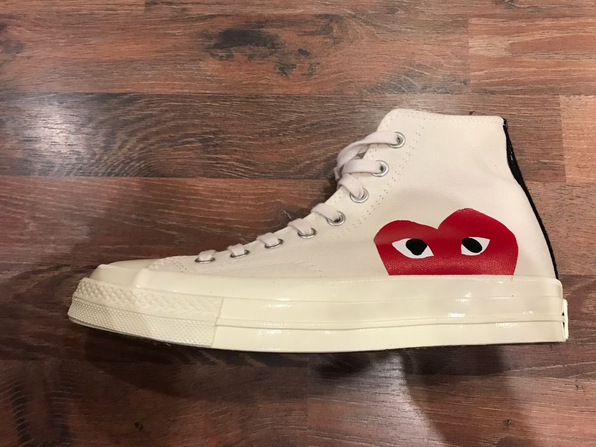 Converse Сomme des garcons белые