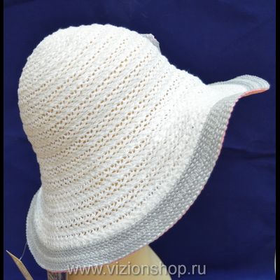 Летняя белая шляпа Vizio Италия 5487 FF 2