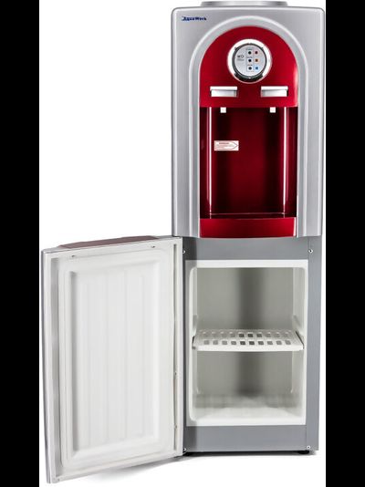 Кулер для воды Aqua Work 5-VB красный с нагревом и электронным охлаждением