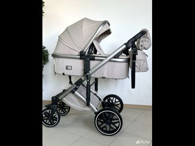 Детская коляска 3 в 1 Luxmom F2A Бежевый