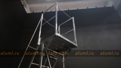 Лестница с площадкой ЛС-3.0 консоль