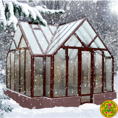 Беседка из алюминия и стекла ЛИДС