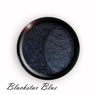 минеральные тени и подводка Blackstar Blue