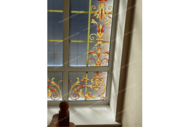 Эффект настоящего витража