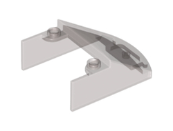 Windscreen 5 x 4 x 1 2/3, Trans-Brown (Old Trans-Black) (18972 / 6102581 / 6244884)