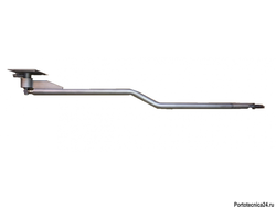 Консоль поворотная, 360° потолочная, Z-образная 1,75 м., 3 изгиба, муфта UM-9014+UM-9015, вход-М22 внеш, выход-М22 внеш вращ., фланец- 5мм, стойка- 40мм, труба- 42,4мм, шланг- Semperit, пружина- нерж.