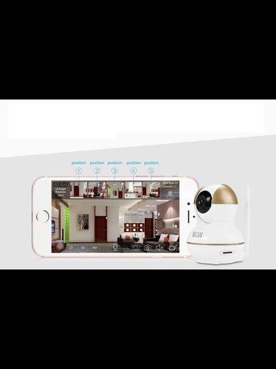 BW. Моторизированная видеокамера WiFi/LAN с DVR, HD (163Eye/Yoosee)