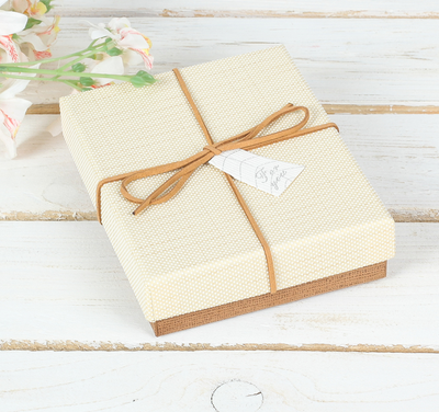 Коробочка подарочная, цвет МИКС, для ОБЛОЖЕК НА ДОКУМЕНТЫ