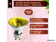 Muller Licht JDR-C-GU/550Y 50w 230v 50° GU10 Yellow