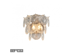 Настенный светильник iLamp ROCKFELLER W2549-2 NICKEL