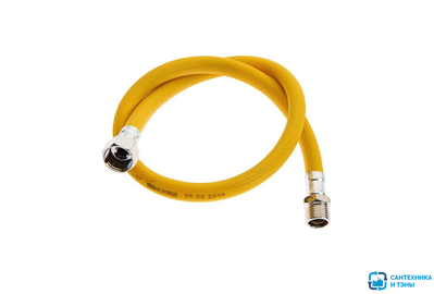 Подводка для газа ПВХ 3/4" 1,0м вр/нр