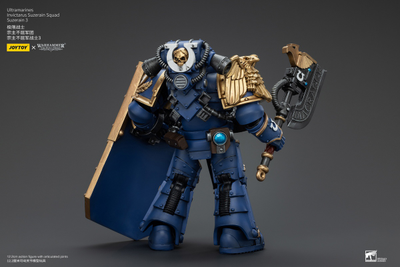 Сюзерен-инвиктарий Ультрамаринов (Warhammer Horus Heresy) - КОЛЛЕКЦИОННАЯ ФИГУРКА 1/18 Ultramarines Invictarus Suzerain Squad 3 (JT00263) - JOYTOY