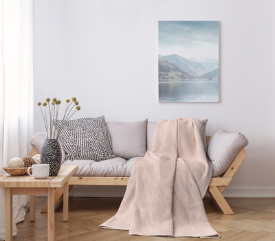 Плед "Нежно-персиковый"