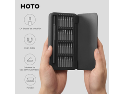 Отвертка с насадками Xiaomi HOTO 28-in-1 Precision Screwdriver Set QWLSD009 (черная)