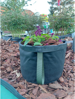 Кашпо 4 литра напольное. Умный тканевый горшок Гроубэг