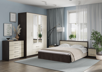 Спальный гарнитур Фиеста вариант 1 (BTS)