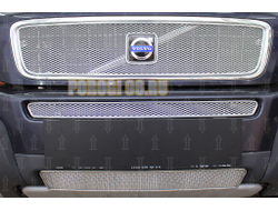 Защита радиатора Volvo XC90 2002-2006 chrome верх PREMIUM