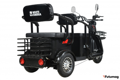 Пассажирский трицикл WHITE SIBERIA SIBTRIKE R 2000W