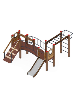 «Карапуз» ДИК 1.001.05-01 H=750 игровой комплекс