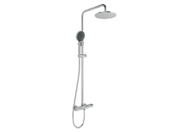 Душевая колонна, VitrA AquaHeat Bliss 250, с верхним душем и термостатическим смесителем, A47201EXP