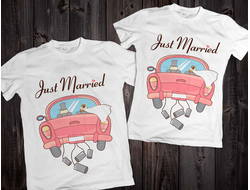 Футболки "Just married" 002
