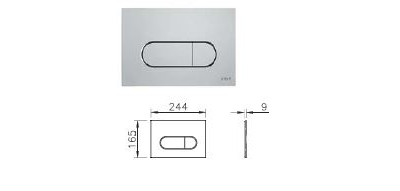 Комплект: подвесного безободкового унитаза SmoothFlush с сиденьем с микролифтом, инсталляцией и кнопкой Root Round глянцевый хром, VitrA Sanibelle, 9878B003-7200
