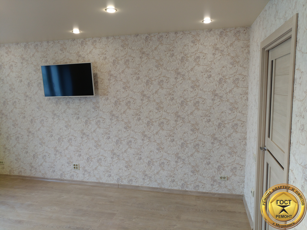 Капитальный ремонт комнаты в Мурманске - Цена от 74 000 руб.