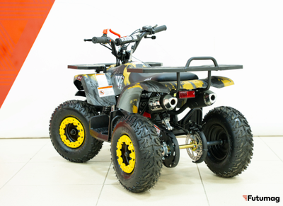 Детский электроквадроцикл MOTAX GRIZLIK MINI Х16 E1000 желтый