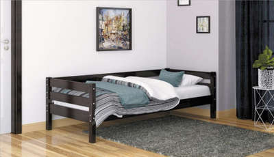 Кровать Глория орех темный (Бравомебель)