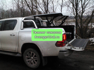 Крышка Top Up TS II с дугой безопасности, открывается в 2 положениях