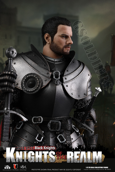 ФИГУРКА 1/6 scale IE-CAST ALLOY SERIES OF EMPIRES KNIGHTS OF THE REALM BLACK KNIGHT (SE035) COOMODEL