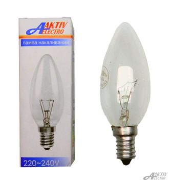 Лампа накаливания ДС-230 40Вт E14