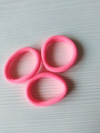 Резинки бесшовные 40 мм, цвет розовый