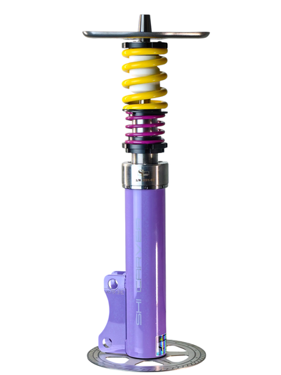 STATIC FINAL: YELLOW | VIOLET with LILAC METAL BASE