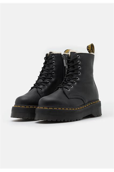 Dr Martens JADON черные зимние с мехом женские