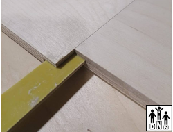 Помост для художественной гимнастики 13.7х13.7 м, не влагостойкая фанера, шип паз на планках СТ DNN