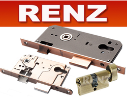 Замки, защелки и цилиндры Renz