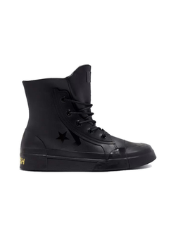 Кеды Converse x Ambush Pro Leather кожаные черные высокие 167278C