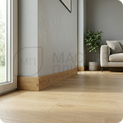 Плинтус МДФ TeckWood 80х10х2150 мм. Дуб кинг