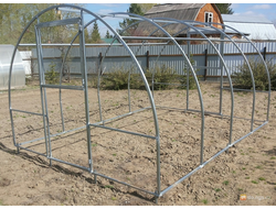 Каркас теплицы «Дачница Усиленная» 3*6 м.