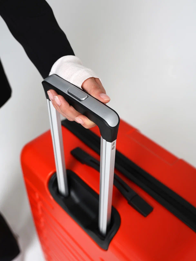 Чемодан для путешествий L Optimum Travel, красный