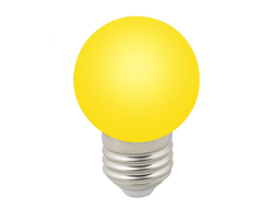 Лампа св/д Volpe шар G60 E27 3W желтая д/гирлянды "Белт Лайт" LED-G60-3W/YELLOW/E27/FR/С