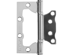 Петля без врезки Fuaro 500-2ВВ 100x75x2.5 мм сталь цвет матовый никель