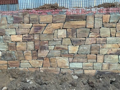 Сланец бутовый Кора дерева, 50-70 мм для облицовки