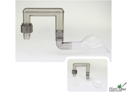 Акриловая насадка Lily Pipe на выход внешнего фильтра