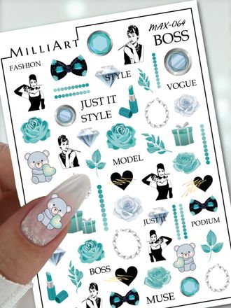 Слайдер-дизайн MilliArt Nails MAX-064