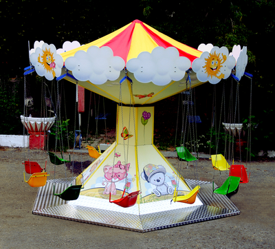 Мобильная цепочная карусель «Ветерок» Зверята