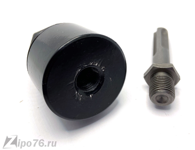 Дровокол винтовой для перфоратора переходник универсальный