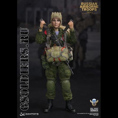 Российская десантница - Коллекционная фигурка 1/6 RUSSIAN AIRBORNE TROOPS NATALIE (78035) - DAMToys