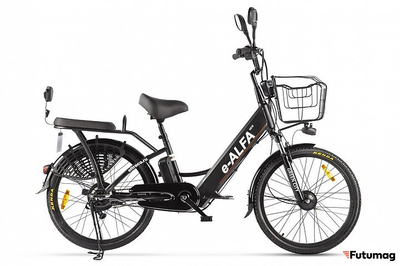 Велогибрид GREEN CITY e-ALFA new черный